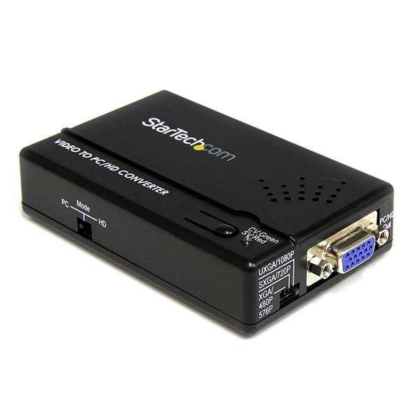 StarTech.com VID2VGATV2 video omformer Aktiv videoomformer 1600 x 1200 pixel