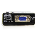 StarTech.com VID2VGATV2 video omformer Aktiv videoomformer 1600 x 1200 pixel