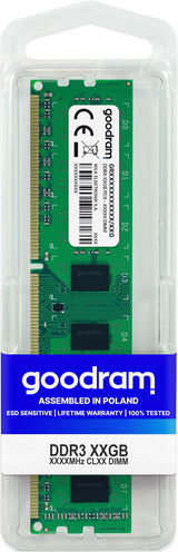 Goodram GR1600D3V64L11S/4G hukommelsesmodul 4 GB 1 x 4 GB DDR3 240-pin DIMM