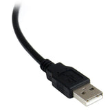 StarTech.com ICUSB2321FIS kabel kønsskifter DB-9 USB A Sort