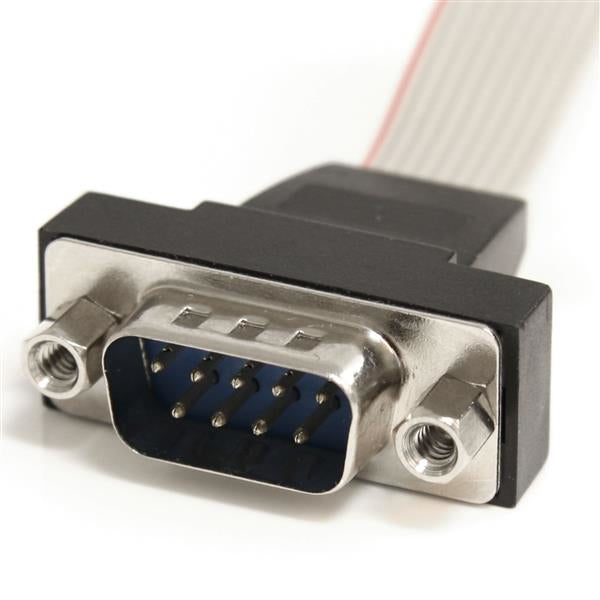 StarTech.com PNL9M16 serielkabel Grå 0,4064 m DB-9 IDC