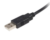 StarTech.com USB2HAB5M USB-kabel USB 2.0 5 m USB A USB B Sort