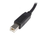 StarTech.com 2.0m USB 2.0 A-B USB-kabel 2 m USB A USB B Sort