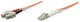 Intellinet 1.0m LC-SC M/M InfiniBand og fiberoptisk kabel 1 m Orange