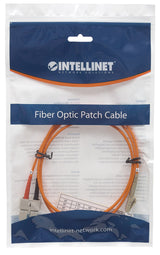 Intellinet 1.0m LC-SC M/M InfiniBand og fiberoptisk kabel 1 m Orange