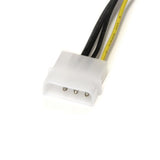 StarTech.com LP4PCIEX8ADP intern strømkabel 0,153 m