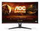 AOC G2 C32G2ZE/BK computerskærm 80 cm (31.5") 1920 x 1080 pixel Fuld HD LED Sort, Rød