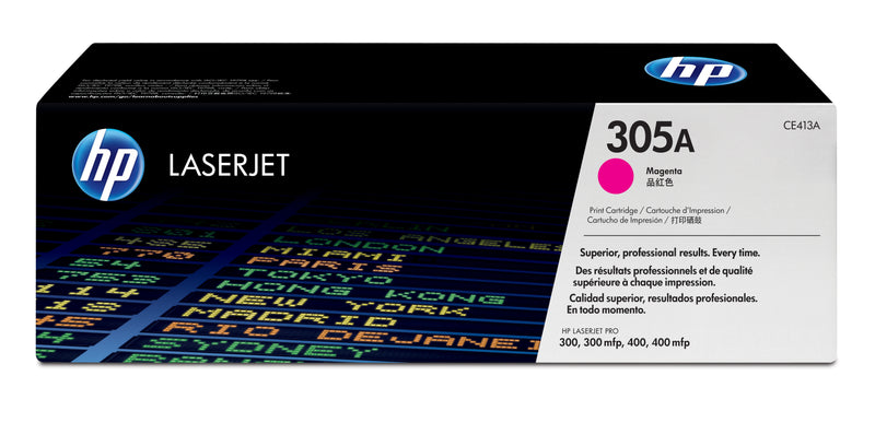 HP 305A Magenta Original LaserJet Toner Cartridge tonerpatron 1 stk