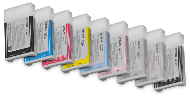Epson T6037 blækpatron 1 stk Original Lys sort