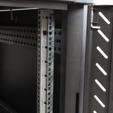 StarTech.com RK1236BKF stativ 12U Fritstående reol Sort