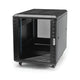 StarTech.com RK1236BKF stativ 12U Fritstående reol Sort