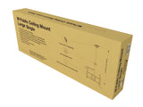 Multibrackets 5484 skærmbeslag til skiltning 160 cm (63") Sort