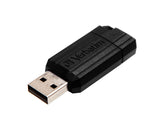 Verbatim PinStripe USB-nøgle 64 GB USB Type-A 2.0 Sort