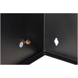 StarTech.com WALLMOUNT6 stativ 6U Vægmonteret stativ Sort