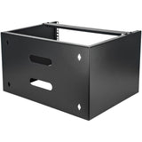StarTech.com WALLMOUNT6 stativ 6U Vægmonteret stativ Sort