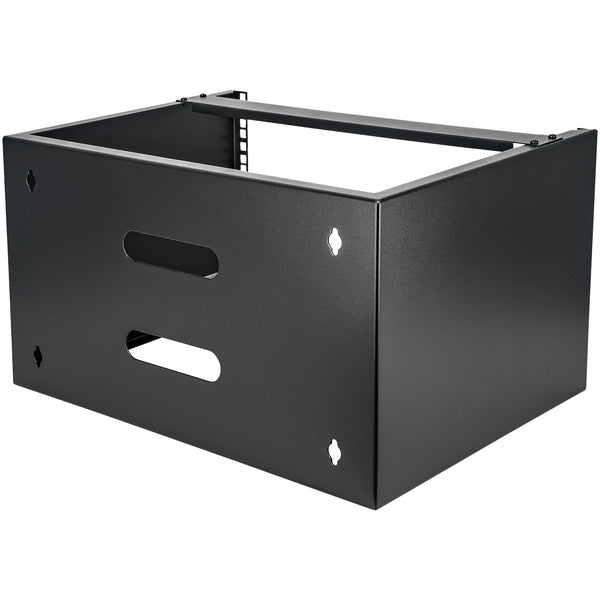 StarTech.com WALLMOUNT6 stativ 6U Vægmonteret stativ Sort