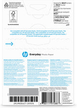 HP Everyday Glossy Photo Paper-100 sht/10 x 15 cm Hvid Glans