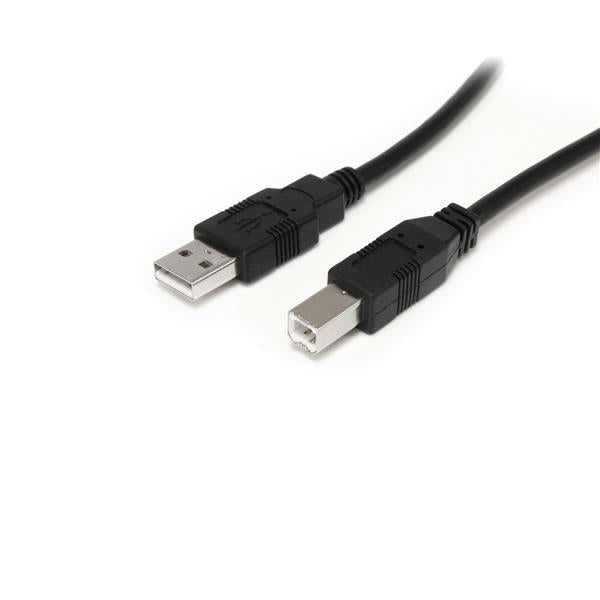 StarTech.com USB2HAB30AC USB-kabel USB 2.0 9 m USB A USB B Sort