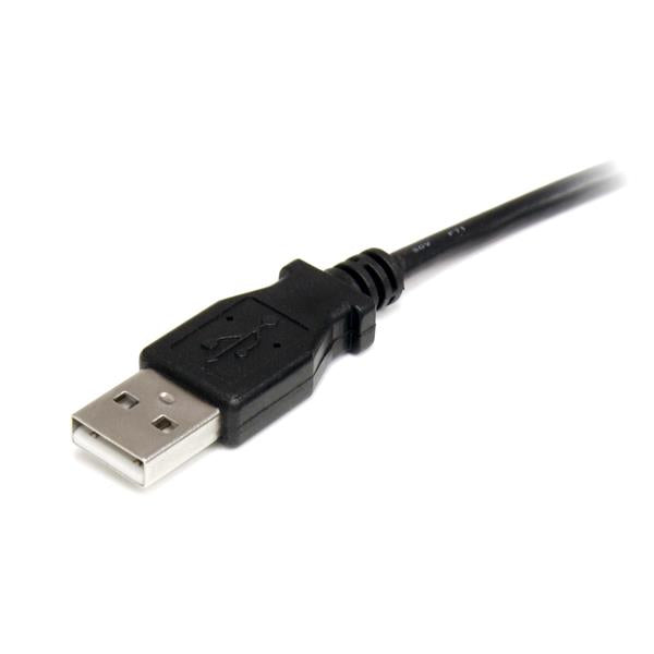 StarTech.com USB2TYPEH el-ledning Sort 0,9 m USB A Barrel type H