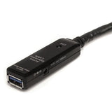 StarTech.com USB3AAEXT3M USB-kabel USB 3.2 Gen 1 (3.1 Gen 1) 3 m USB A Sort