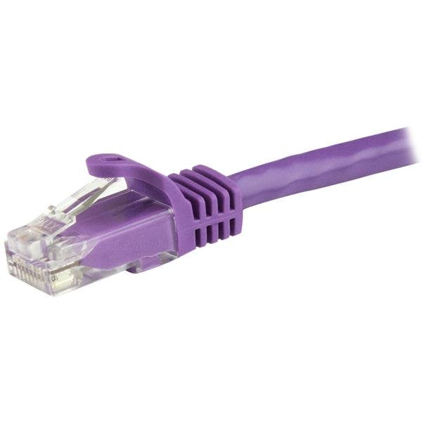 StarTech.com N6PATC15MPL netværkskabel Lilla 15 m Cat6 U/UTP (UTP)