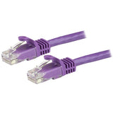 StarTech.com N6PATC15MPL netværkskabel Lilla 15 m Cat6 U/UTP (UTP)