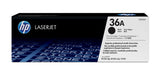 HP 36A Black Original LaserJet Toner Cartridge tonerpatron 1 stk