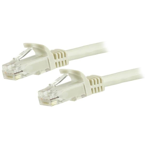 StarTech.com N6PATC5MWH netværkskabel Hvid 5 m Cat6 U/UTP (UTP)