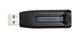 Verbatim V3 USB-nøgle 16 GB USB Type-A 3.2 Gen 1 (3.1 Gen 1) Sort, Grå
