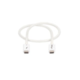 StarTech.com TBLT34MM50CW Thunderbolt kabel 0,5 m 40 Gbit/sek. Hvid