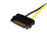 StarTech.com SATPCIEX8ADP intern strømkabel 0,15 m
