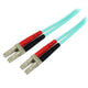 StarTech.com A50FBLCLC10 InfiniBand og fiberoptisk kabel 10 m LC Turkisfarve