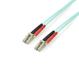 StarTech.com 450FBLCLC3 InfiniBand og fiberoptisk kabel 3 m LC Turkisfarve