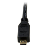 StarTech.com HDADMM1M HDMI-kabel 1 m HDMI Type A (Standard) HDMI Type D (Micro) Sort