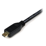 StarTech.com HDADMM1M HDMI-kabel 1 m HDMI Type A (Standard) HDMI Type D (Micro) Sort