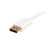 StarTech.com MDP2DPMM2MW DisplayPort kabel 2 m mini DisplayPort Hvid