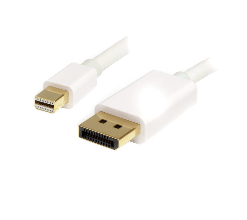 StarTech.com MDP2DPMM2MW DisplayPort kabel 2 m mini DisplayPort Hvid