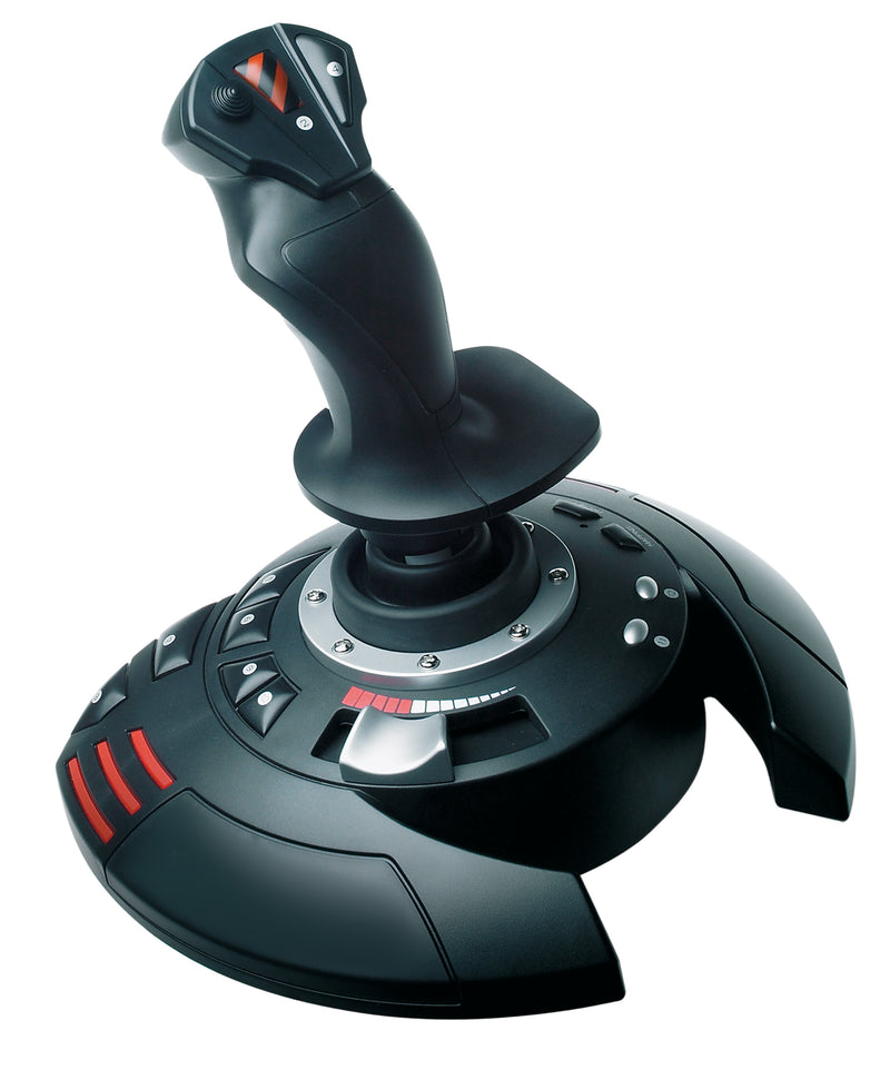 Thrustmaster T.Flight Stick X Sort, Rød, Sølv USB Joystick Analog PC, Playstation 3