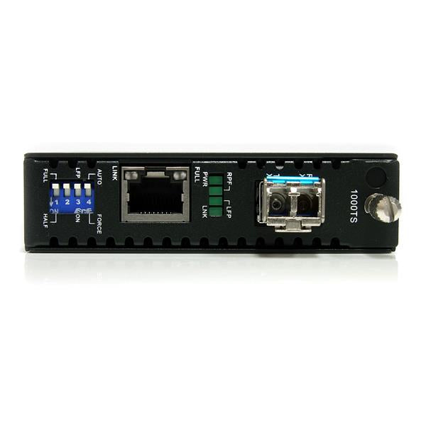 StarTech.com ET1000S40LC2 netværksomformer til medie 2000 Mbit/s 1310 nm Enkeltilstand Sort