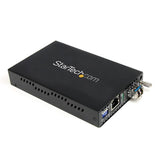 StarTech.com ET1000S40LC2 netværksomformer til medie 2000 Mbit/s 1310 nm Enkeltilstand Sort