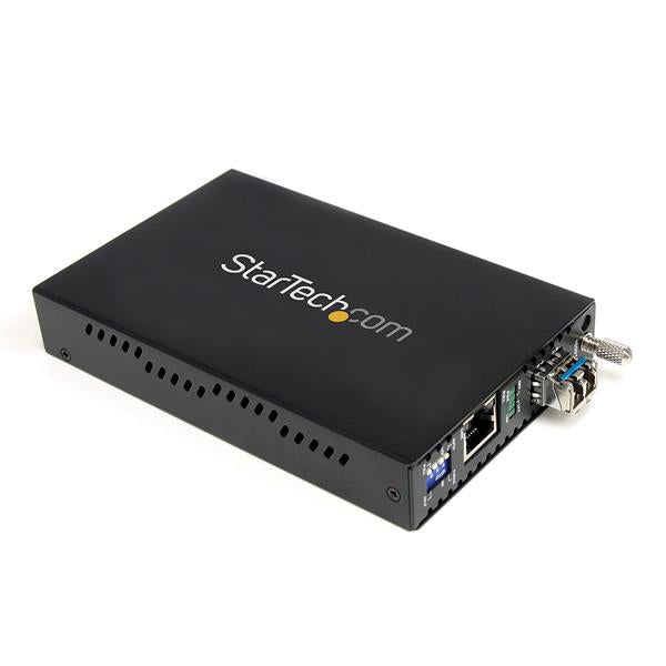 StarTech.com ET1000S40LC2 netværksomformer til medie 2000 Mbit/s 1310 nm Enkeltilstand Sort