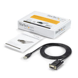 StarTech.com ICUSB232FTN serielkabel Sort 1,7 m USB Type-A DB-9