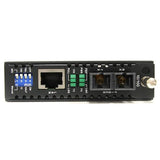 StarTech.com ET90110SM302 netværksomformer til medie 200 Mbit/s 1310 nm Enkeltilstand Sort