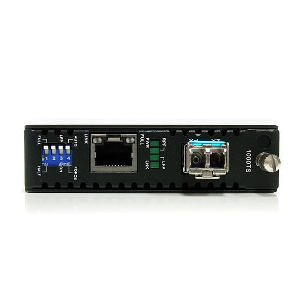StarTech.com ET91000LC2 netværksomformer til medie 2000 Mbit/s 850 nm Multitilstand Sort