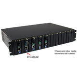StarTech.com ET91000LC2 netværksomformer til medie 2000 Mbit/s 850 nm Multitilstand Sort