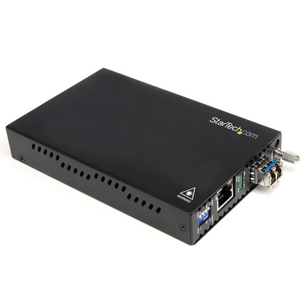 StarTech.com ET91000LC2 netværksomformer til medie 2000 Mbit/s 850 nm Multitilstand Sort
