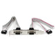StarTech.com 2 IDC - 2 DB-9, F/M 2 x DB-9 2 x IDC Sølv, Hvid
