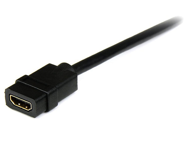 StarTech.com HDEXT2M HDMI-kabel 2 m HDMI Type A (Standard) Sort