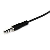 StarTech.com 1m 3.5mm lydkabel Sort