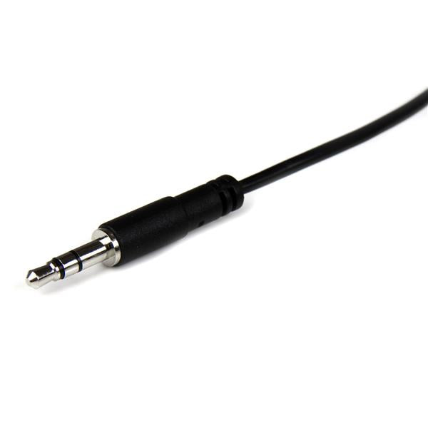StarTech.com 1m 3.5mm lydkabel Sort